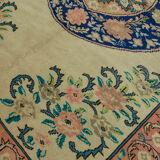 Tapis turc fait à la main des années 1980, 238 cm x 330 cm