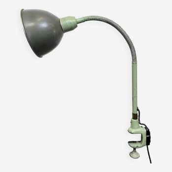 Lampe de Bureau Industrielle à Col de Cygne de Instala Děčín, 1960s