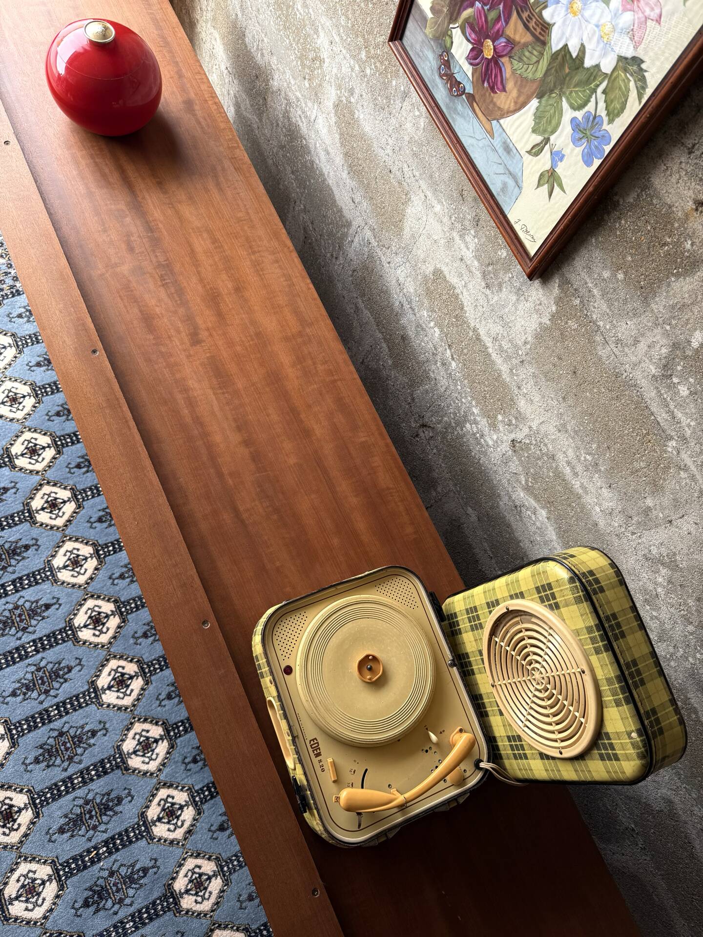 Vintage Scandinavian teak sideboard, 1970.