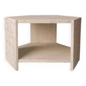 table d'appoint hexagonale