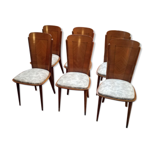 Set de 6 chaises des