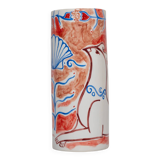 Griffin & Shell - Ceramic vase