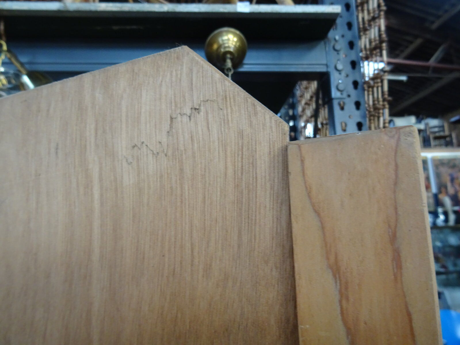 Wooden screen 4 leaves 50s