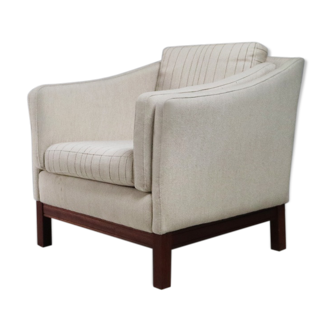 1970’s mid century Danish woollen armchair