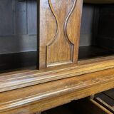19th century 2-body sideboard in light oak