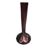 Vase en verre soufflé