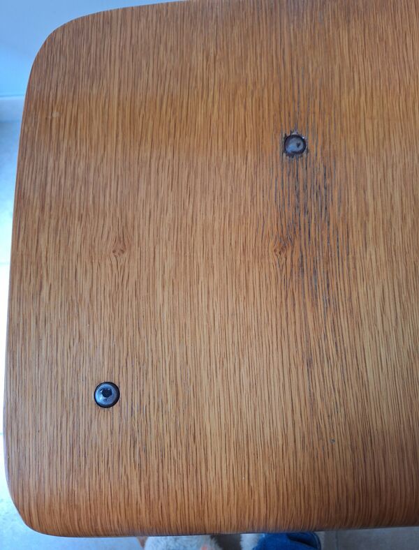 Chaise de bureau industrielle Mid-Century pivotante réglable vintage Stol Kamnik années 60/70