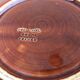 1960s Cheese platter in the shape of a painter's palette Glazed ceramic