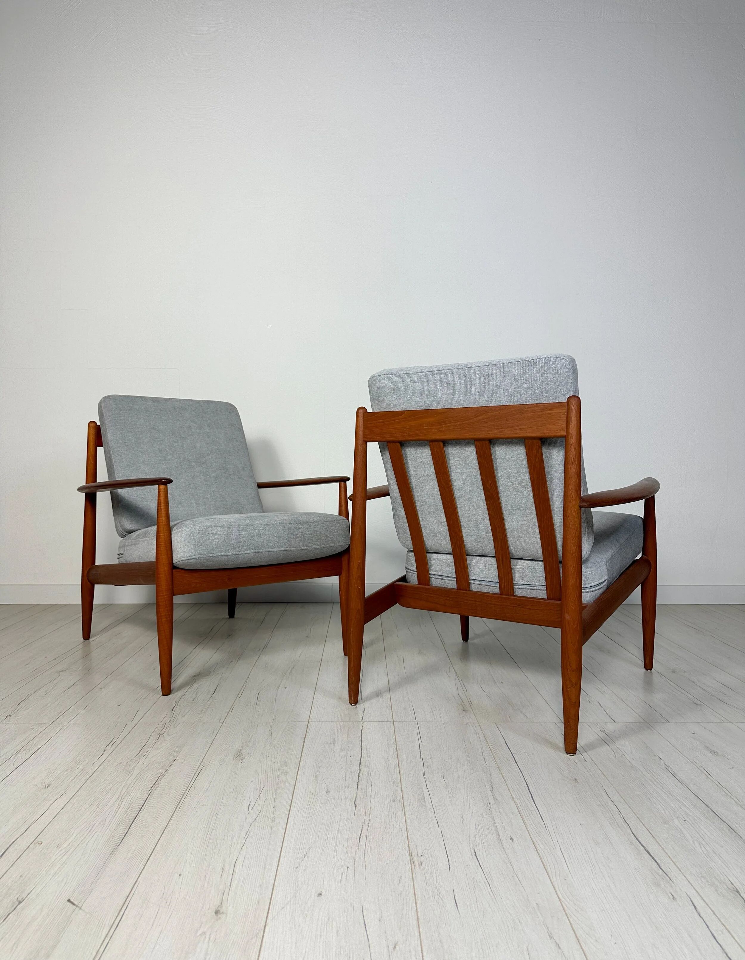 1950s Vintage Danish Teak Armchair by Grete Jalk for France & Daverkosen