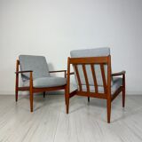 1950s Vintage Danish Teak Armchair by Grete Jalk for France & Daverkosen