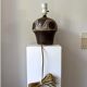 Stoneware table lamp by Marianne Starck for Michael Andersen Bornholm, Denmark, 1960s