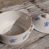 Large Soup Tureen, Earthenware from Saint-Uze