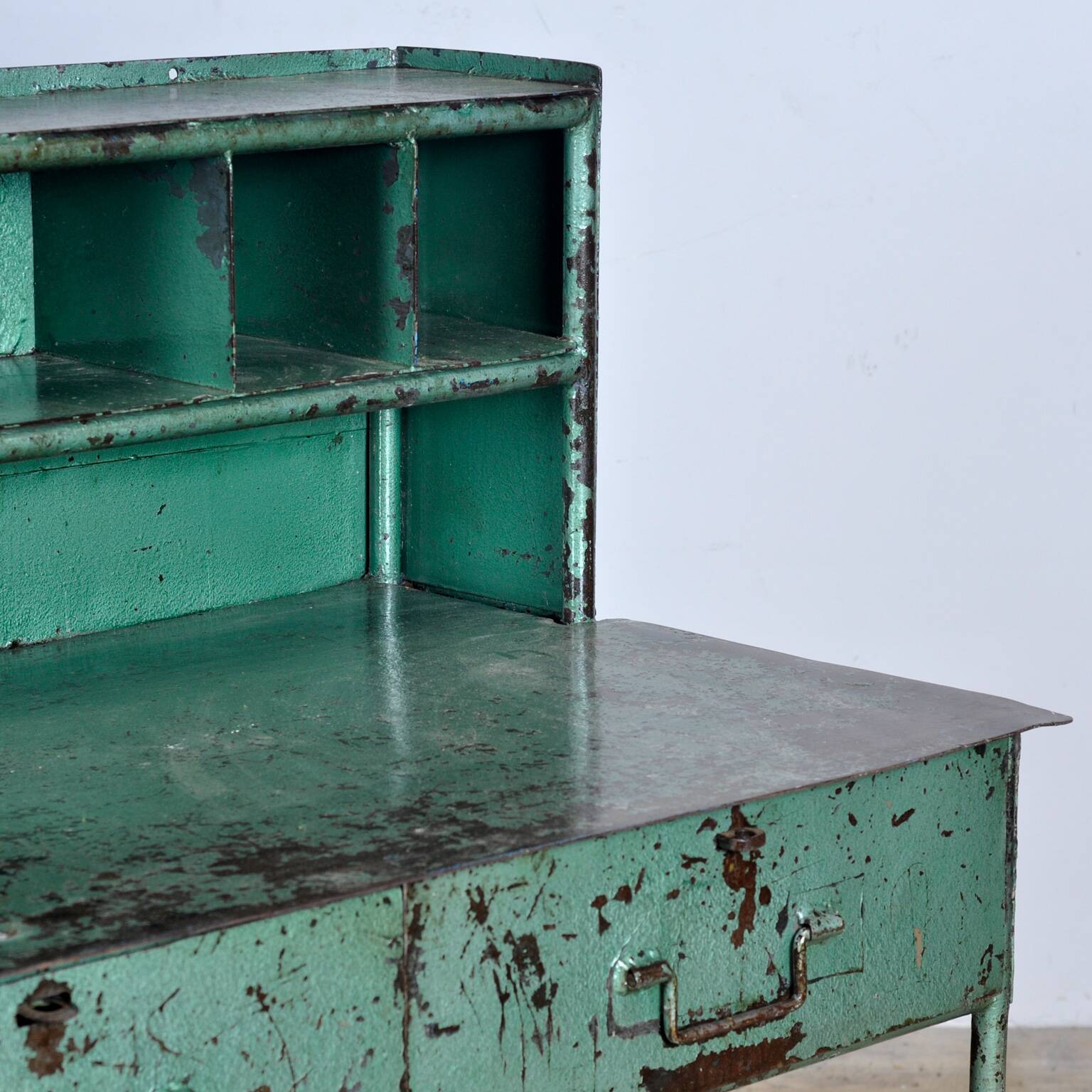 Table de travail industrielle, années 60