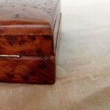 Solid cedar magnifying glass box