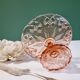 Flat on pink glass piedouche SV