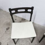 Pair of atypical vintage 1960s chairs