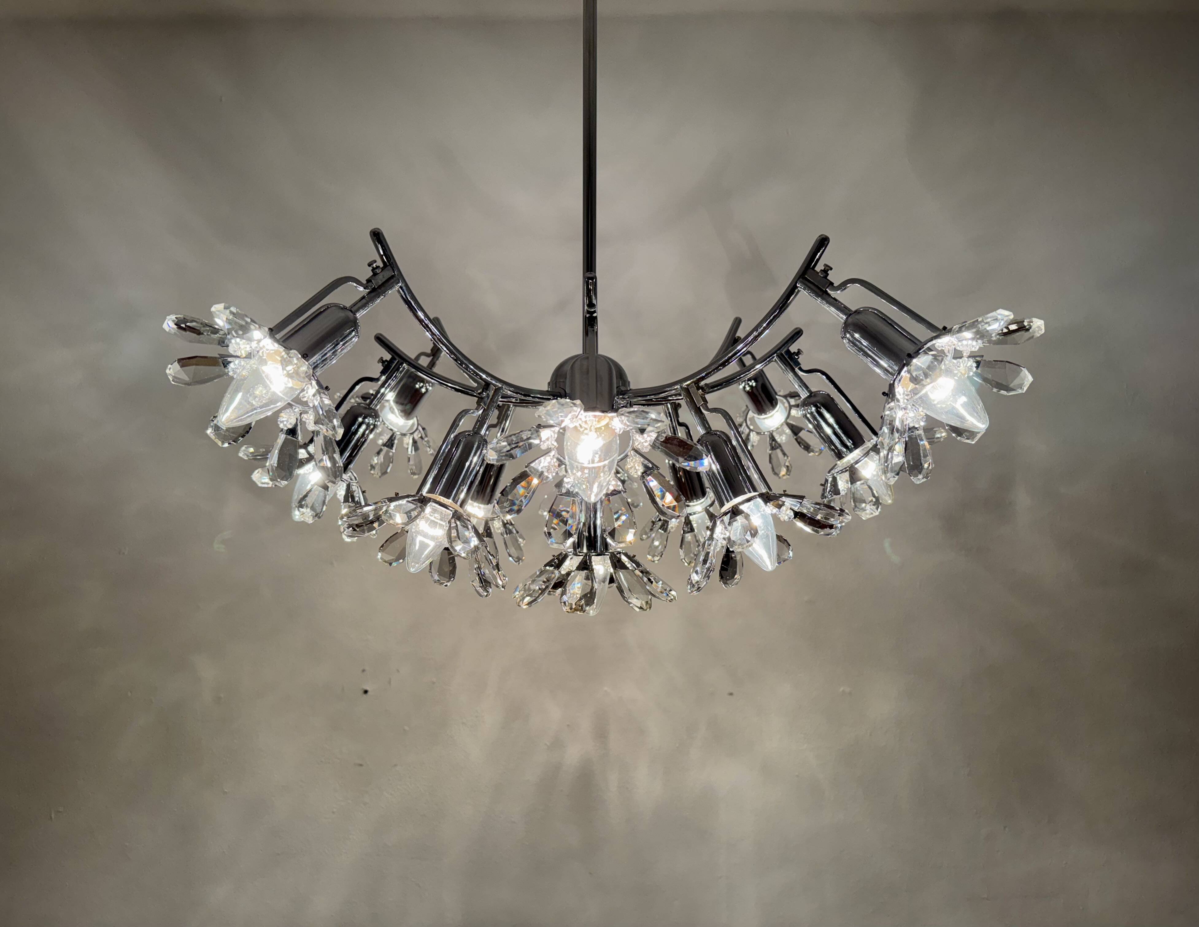 Crystal Glass Chandelier by Bakalowits