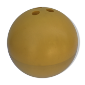 Ice gold yellow bowling ball bucket lamotte vintage design