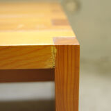 Maison Regain solid pine coffee table 70