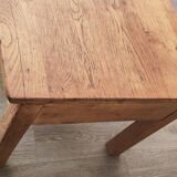 Oak farmhouse table