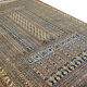 Authentic 1950 Persian rug with fine 135cm x 96cm motifs