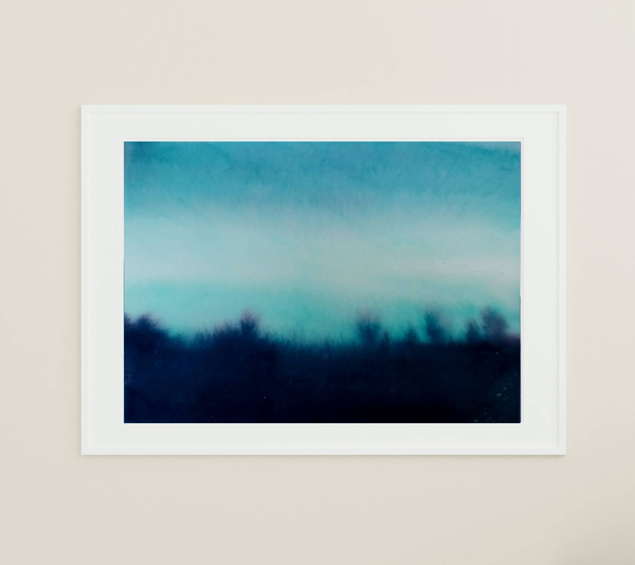 Minimalist landscape in ink 8