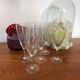 Set de 6 Flûtes à champagne en verre gravé 10 cl