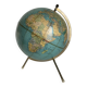 Globe  vintage 1976 terrestre tripode Taride philips challenge mappemonde -
