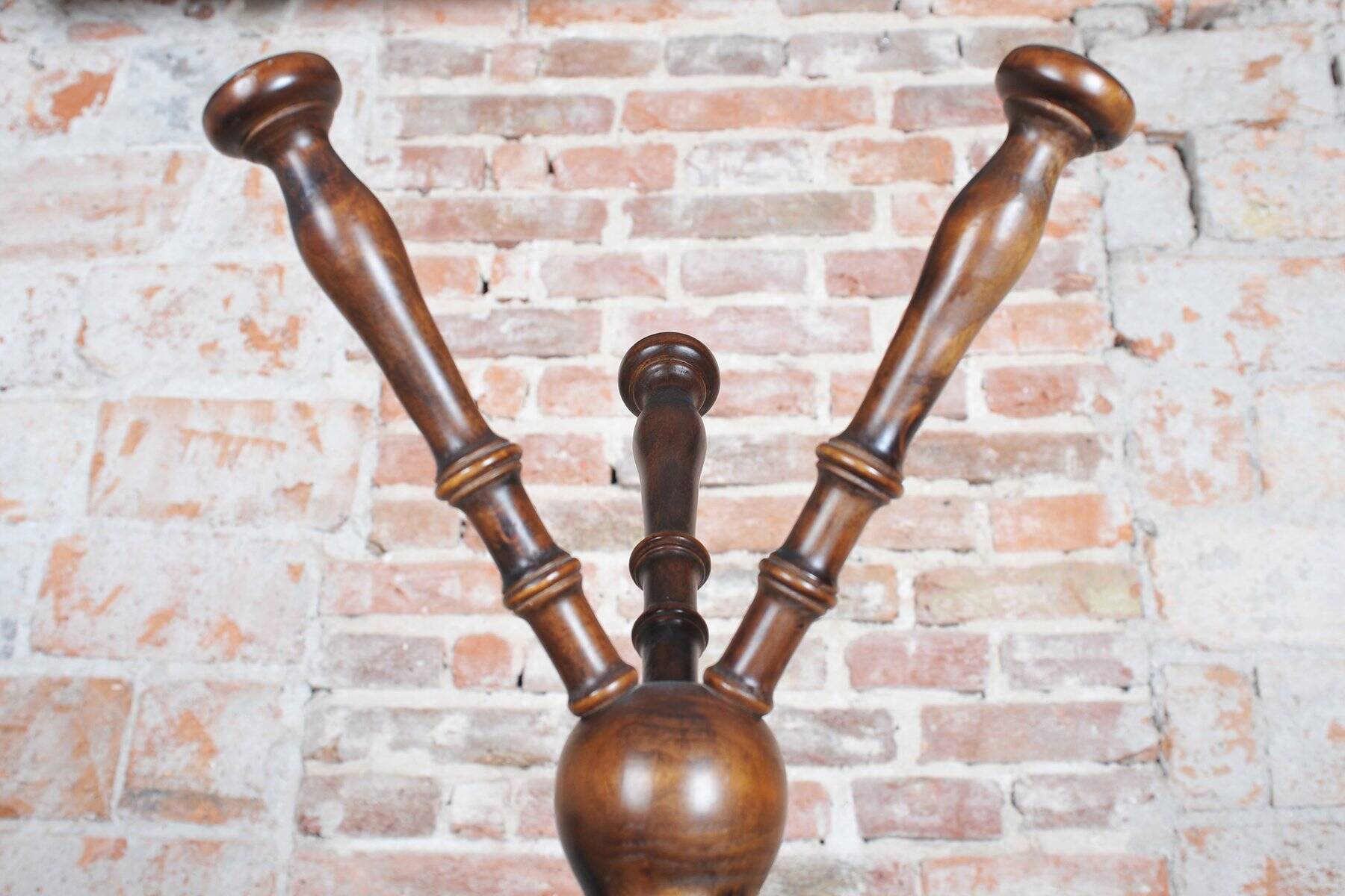Cintre Biedermeier tchèque en hêtre, années 1890