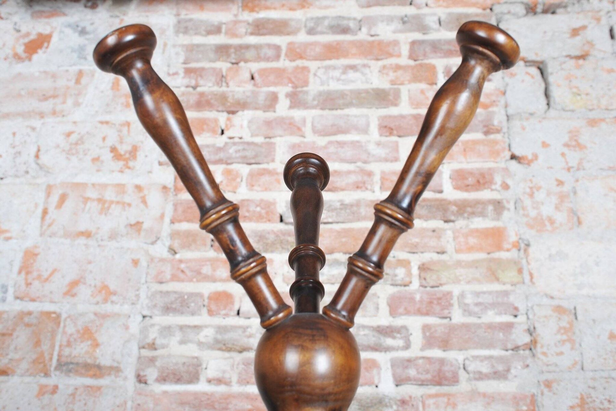 Czech Biedermeier Coat Hanger in Beech, 1890s