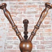 Czech Biedermeier Coat Hanger in Beech, 1890s
