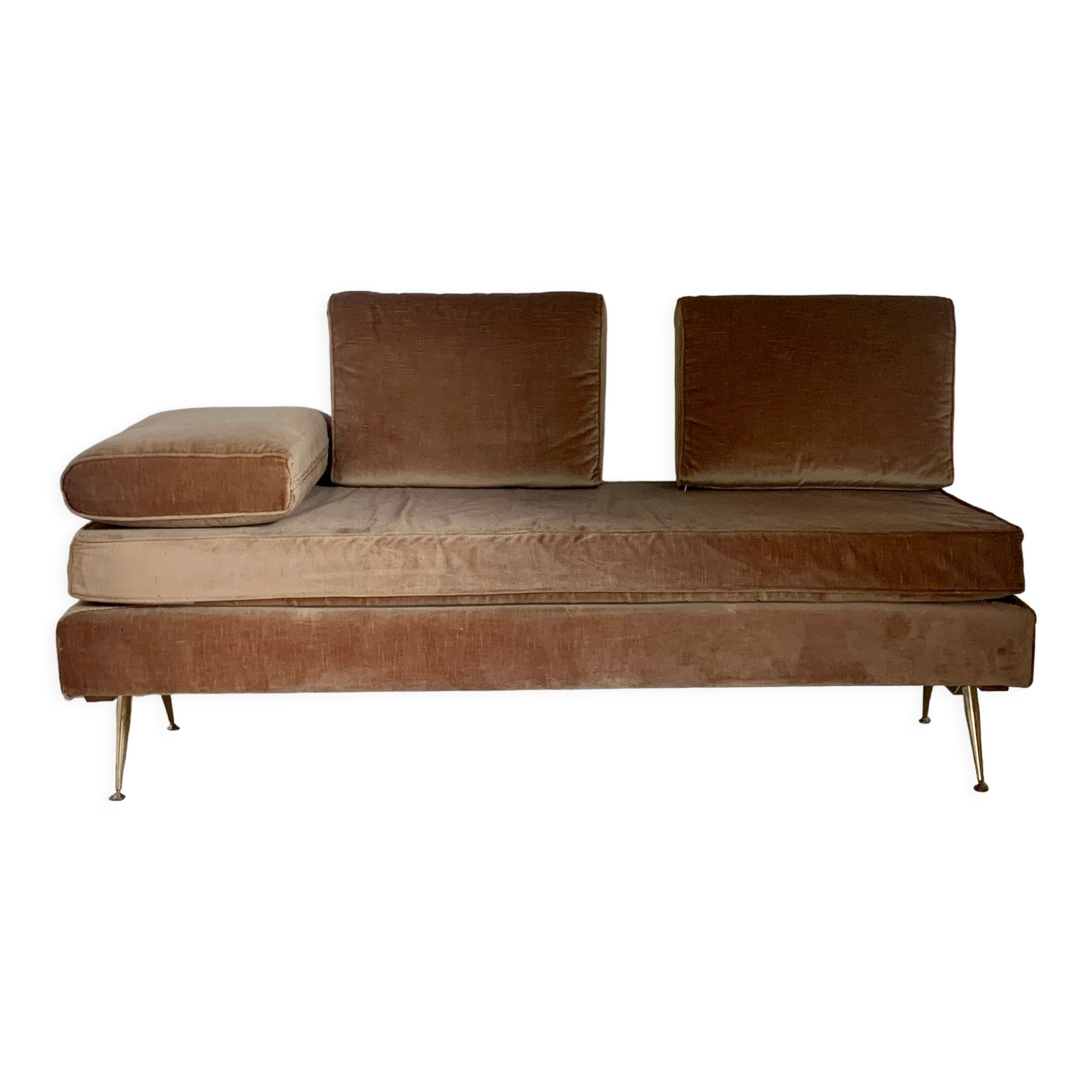Sofa bed daybed vintage velvet