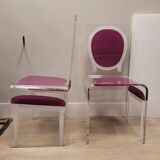 Pair of chairs “Ghost”, JC de Castelbajac for Acrila, Vidrio acrílico, after Philippe Starck – Fra