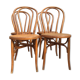 Series of 4 sgdg patented bistro chairs