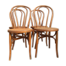 Série de 4 chaises bistrot brevetées sgdg