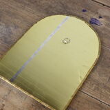 Decorated brass mirror 2