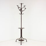 Antique Cast Iron Coat Rack, 1920s