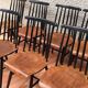 Set of 8 scandinavian chairs fanett Illmari Tapiovaara 1960