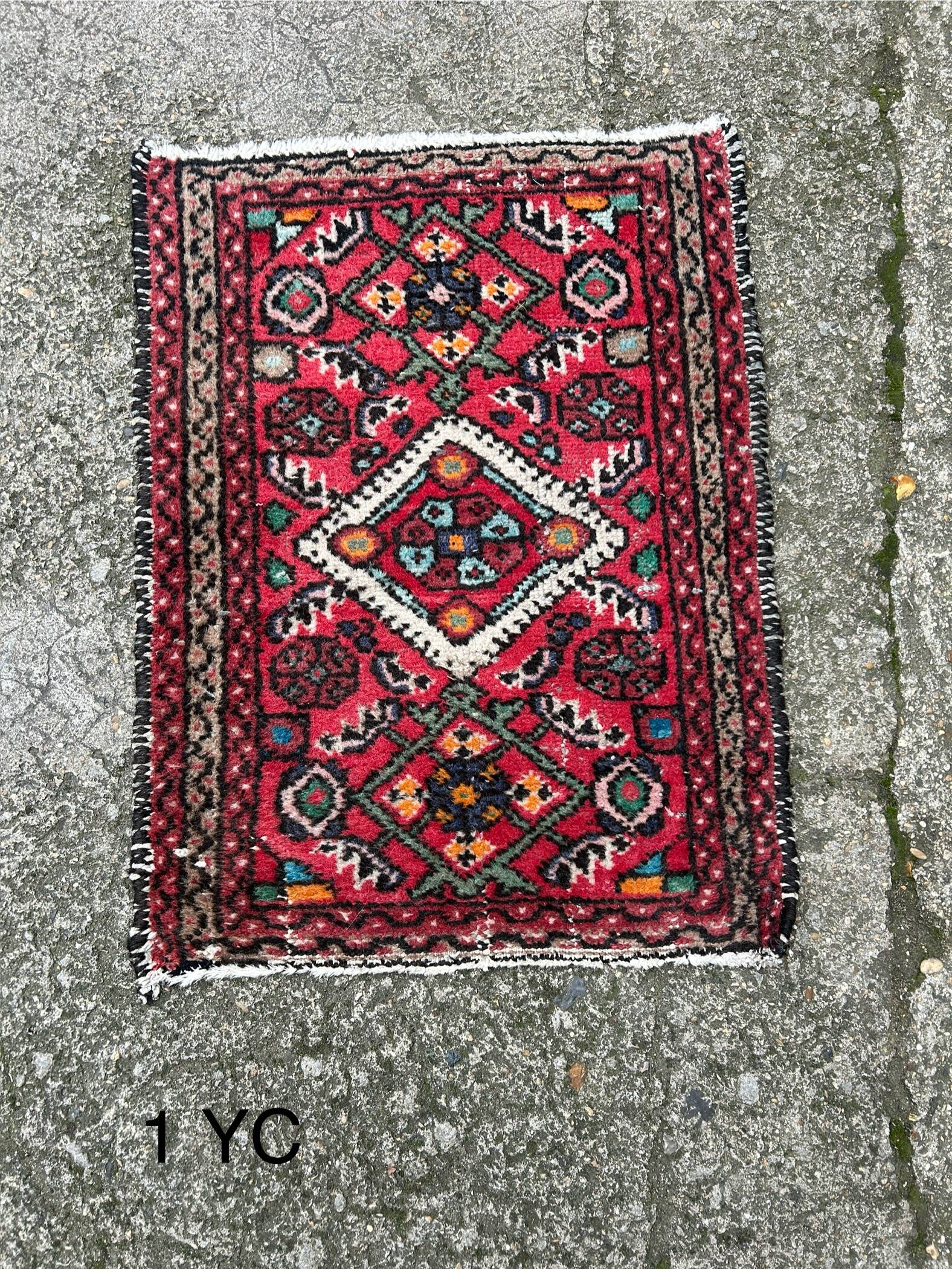 Mini rug from Iran