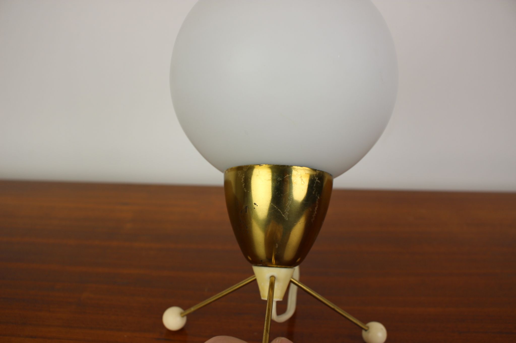 Mid-Century Table Lamp, Czechoslovakia, 1960s