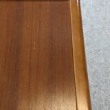 Table basse scandinave en teck, années 70-80
