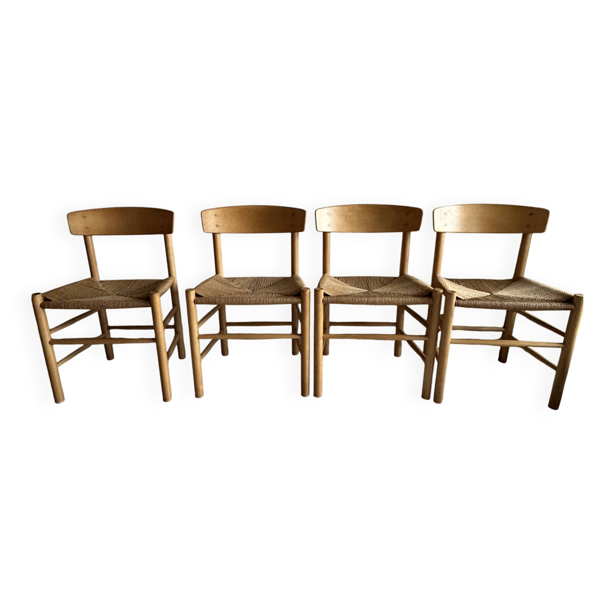 Fredericia J39 Chairs Borge Mogensen