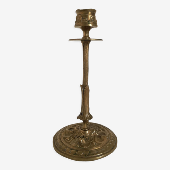 Vintage brass candle holder