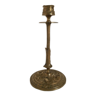 Vintage brass candle holder