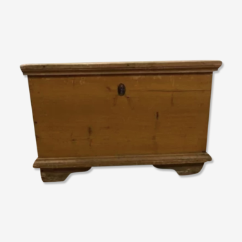 Chest with antique wooden covers