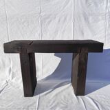 Shou sugi ban bench