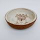 Vallauris empty pocket bowl, ceramic signed by Alain Rufas, around 1960/70.