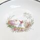 7 hollow plates Gien Japanese decoration France