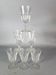 6 verres à vin cristal de Baccarat parfait état S820