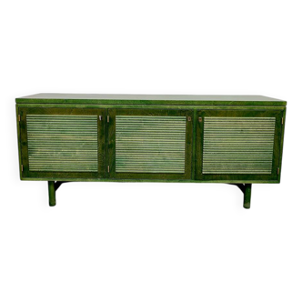 Buffet crédence vintage en bois Asko 'Green spirit'